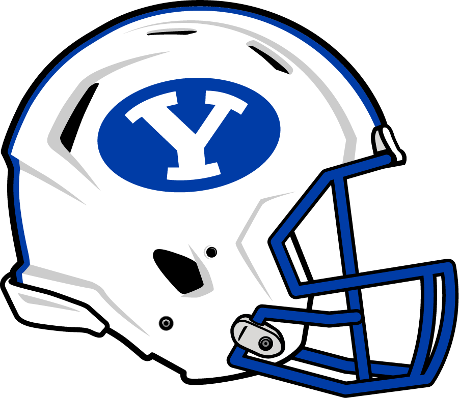 Brigham Young Cougars 2019-Pres Helmet Logo diy DTF decal sticker